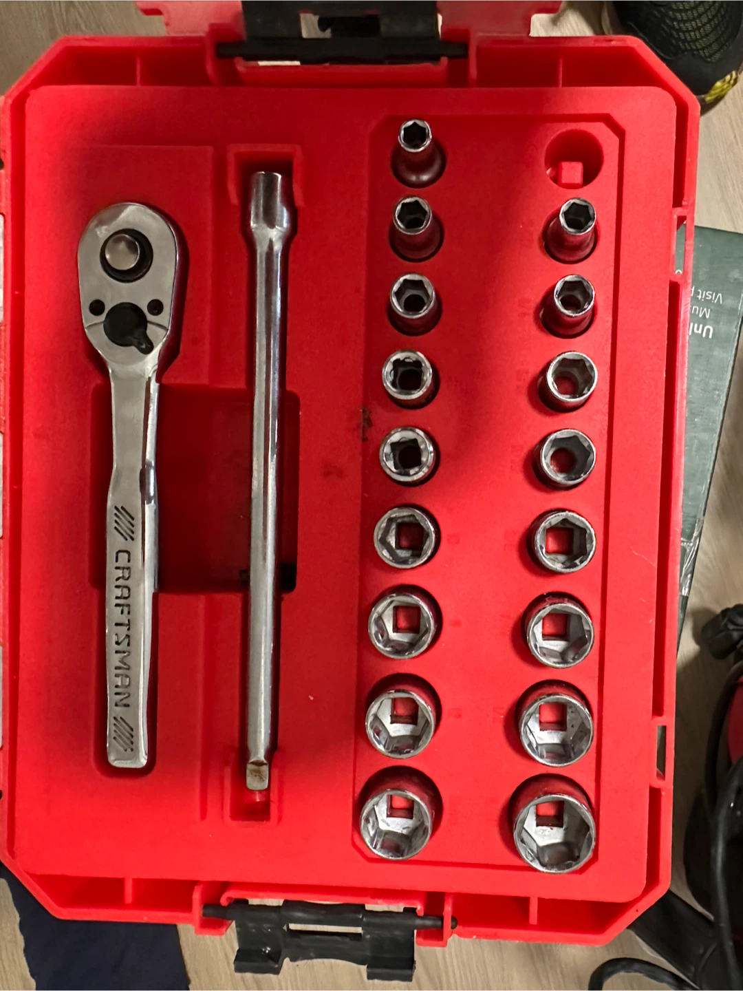 Craftsman Socket Wrench Set - photo 3