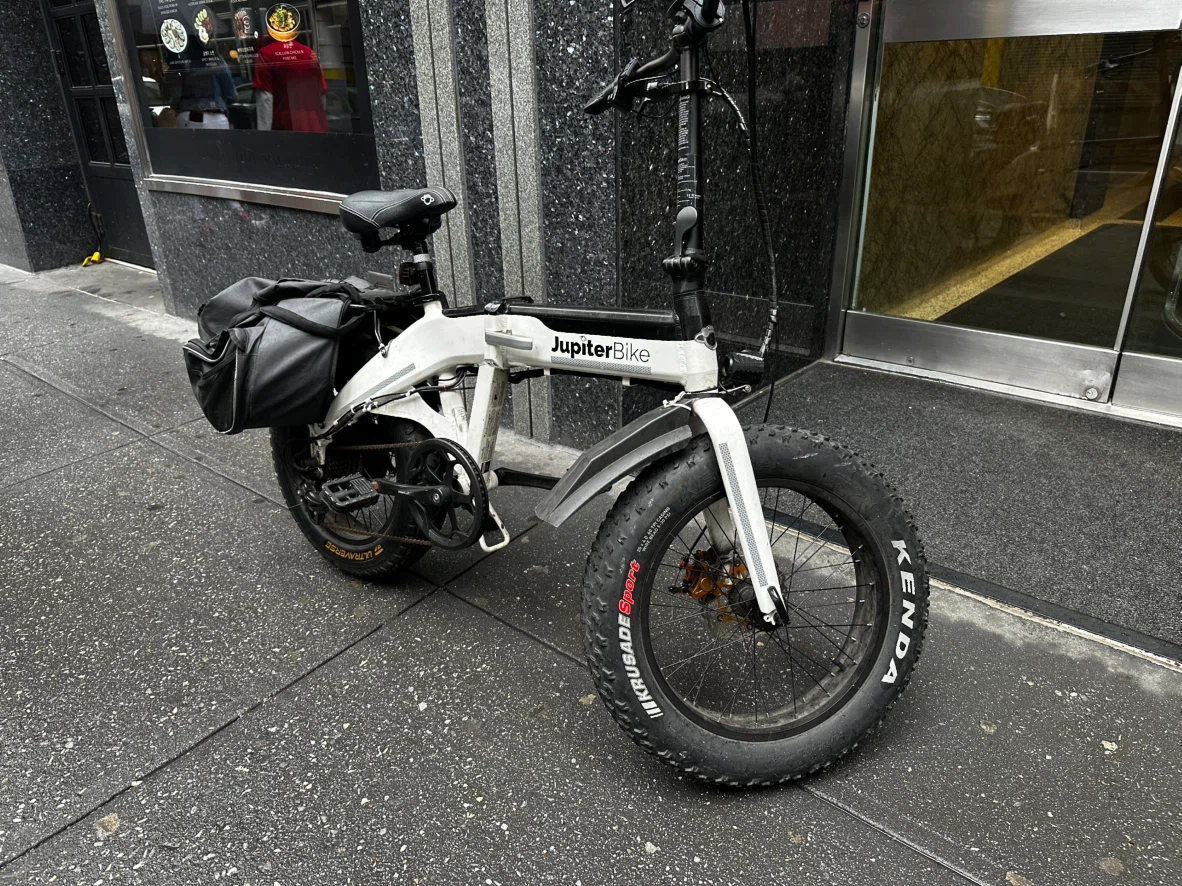 JupiterBike Folding Fat Tire Electric Bike