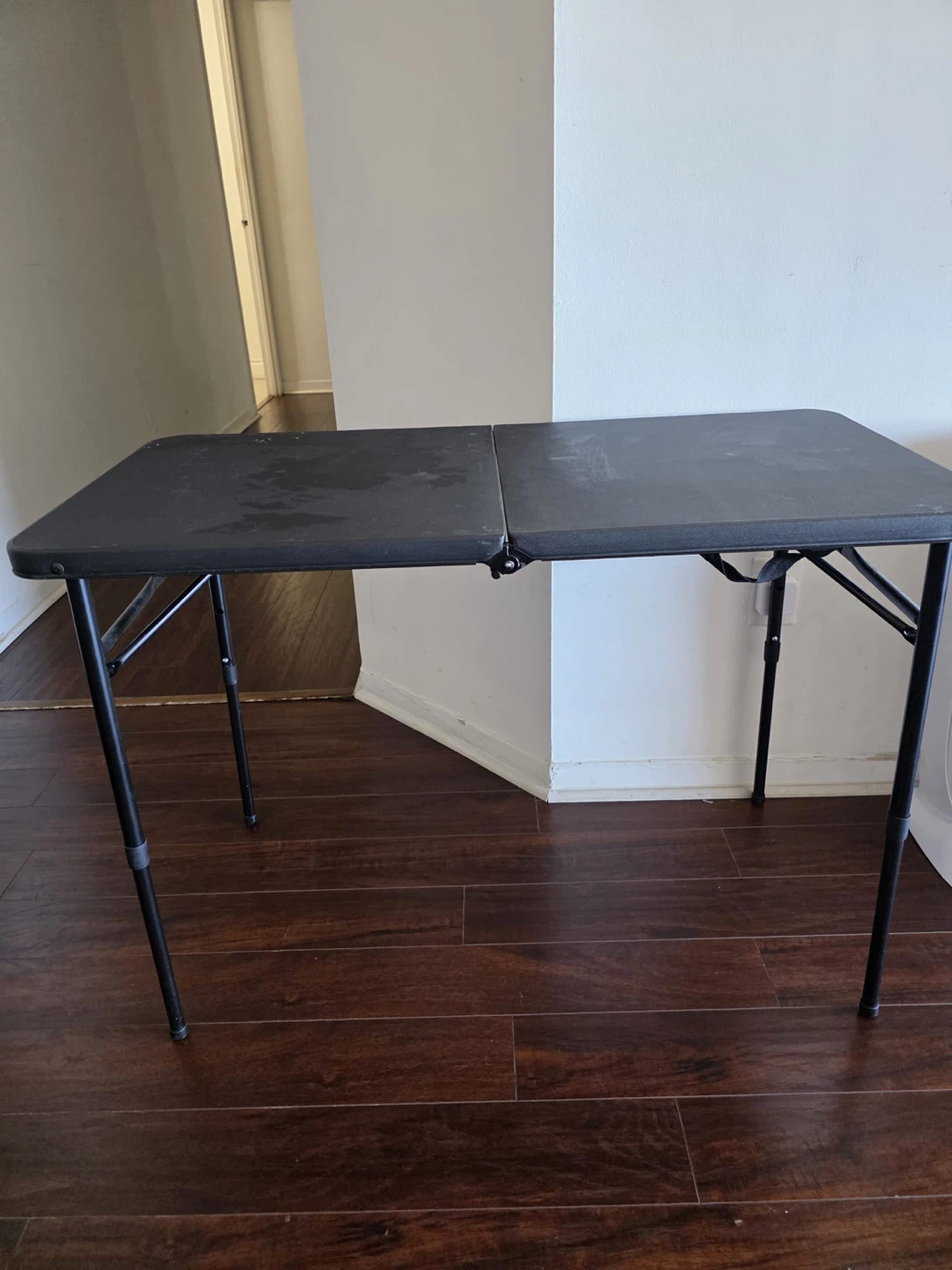 Black Folding Table
