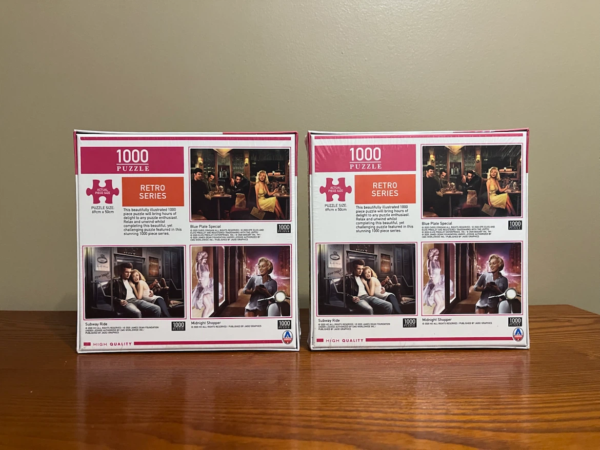 RETRO SERIES 1000 PIECE PUZZLES - photo 2