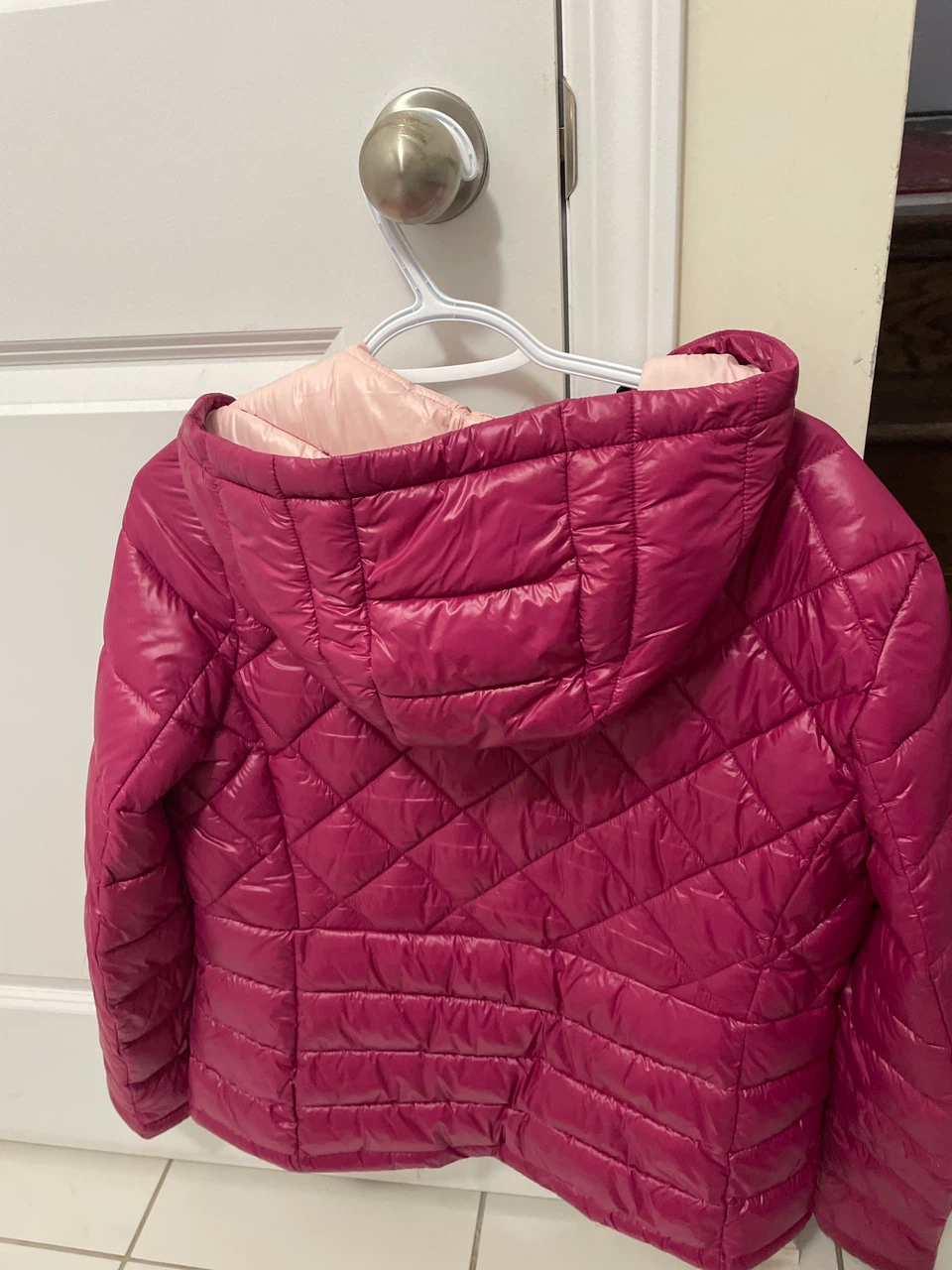 NOIZE Kerri Quilted Jacket Magenta - photo 3