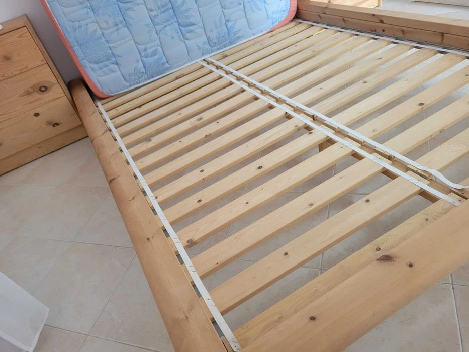 IKEA wooden Full size bed frame for $60