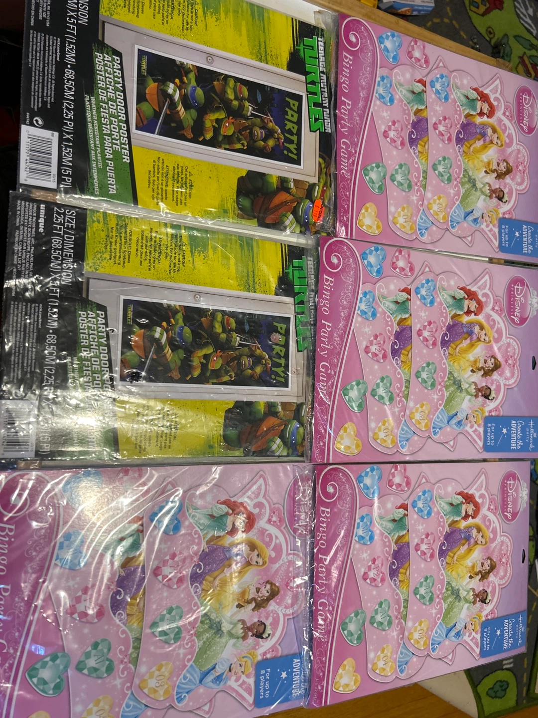 Disney Princess Bingo Party Games