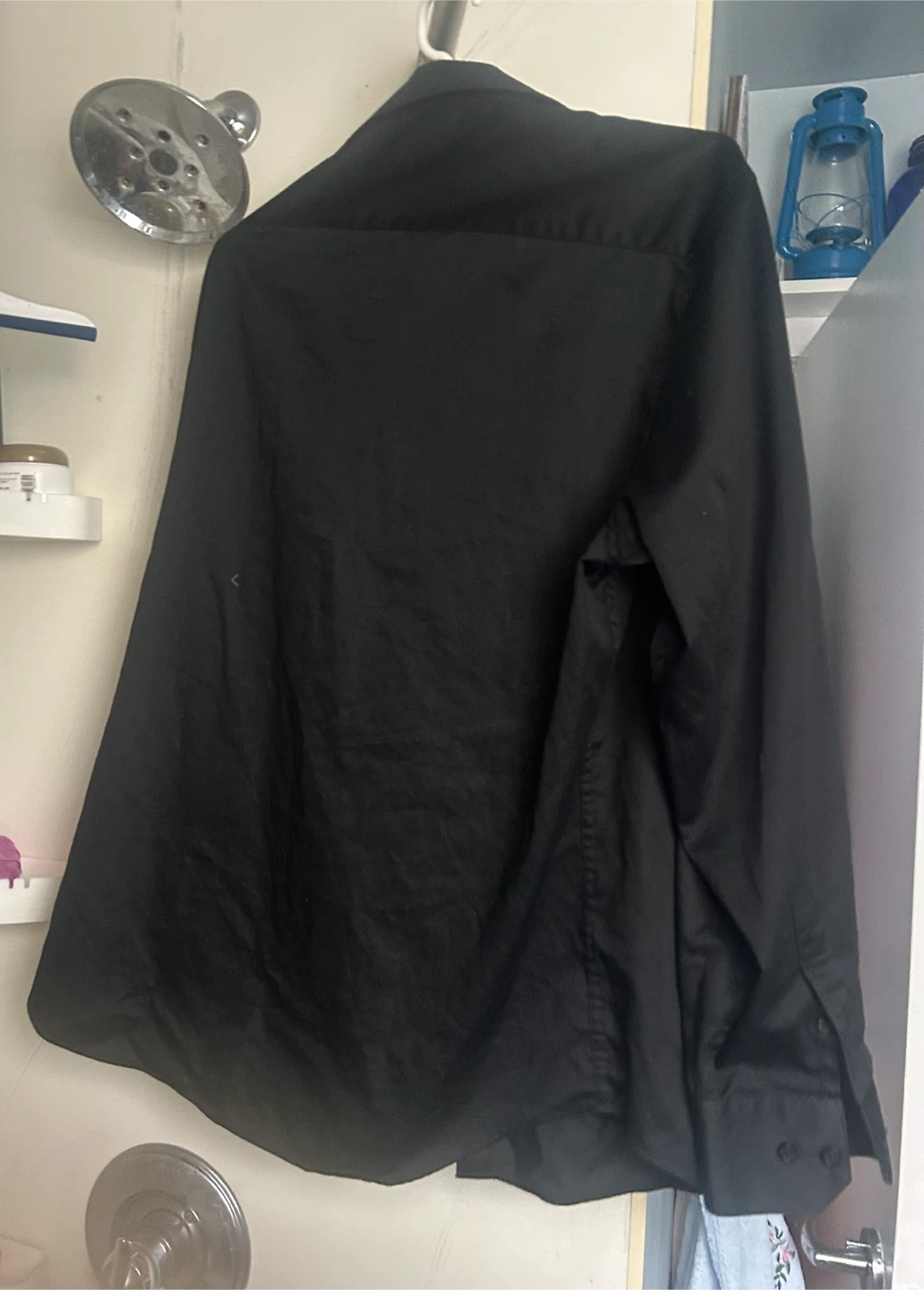 Black Long-Sleeve Dress Shirt - photo 2