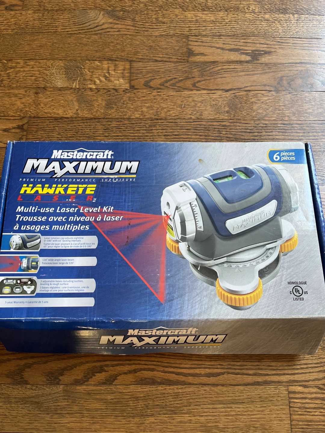 Mastercraft Maximum Hawkeye Laser Level Kit
