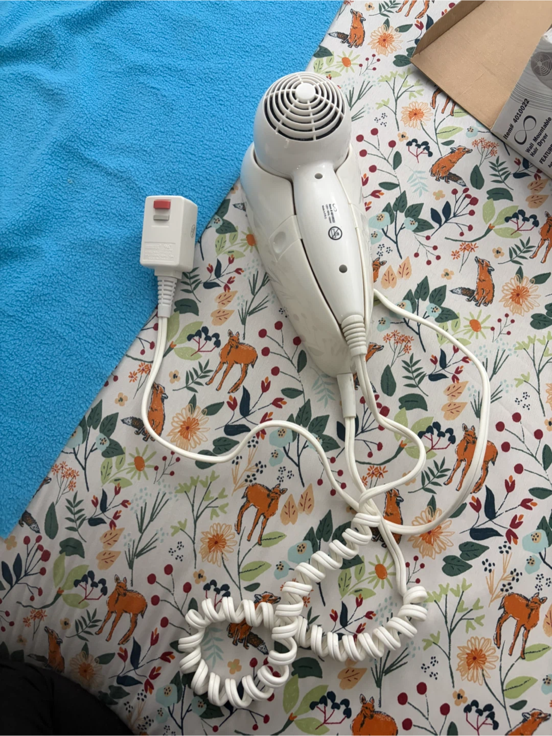 Wall Mountable Hair Dryer