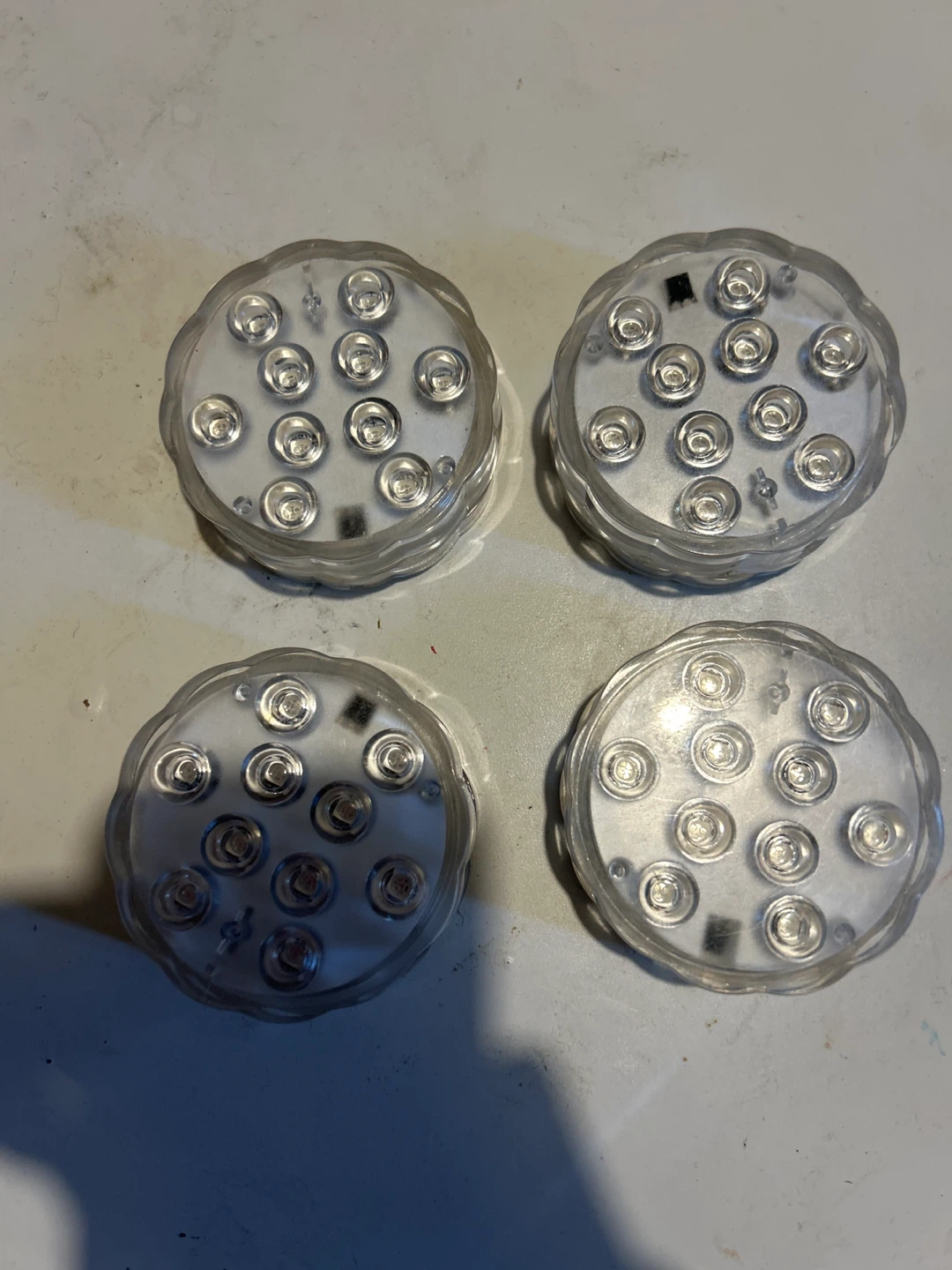 Set of 4 Submersible LED Lights