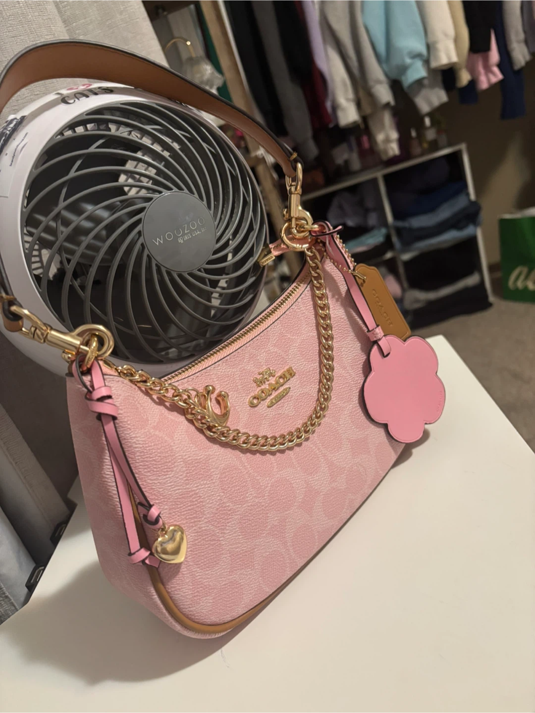 Pink coach purse - photo 3