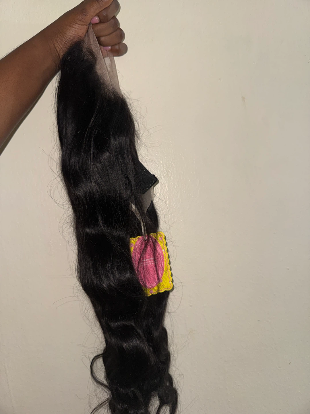 Black Wavy Lace Front Wig