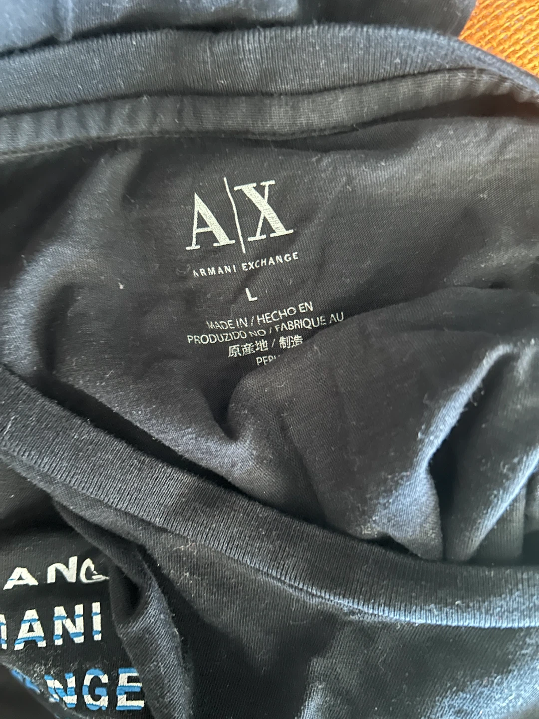 Armani Exchange A|X Black T-Shirt - photo 3