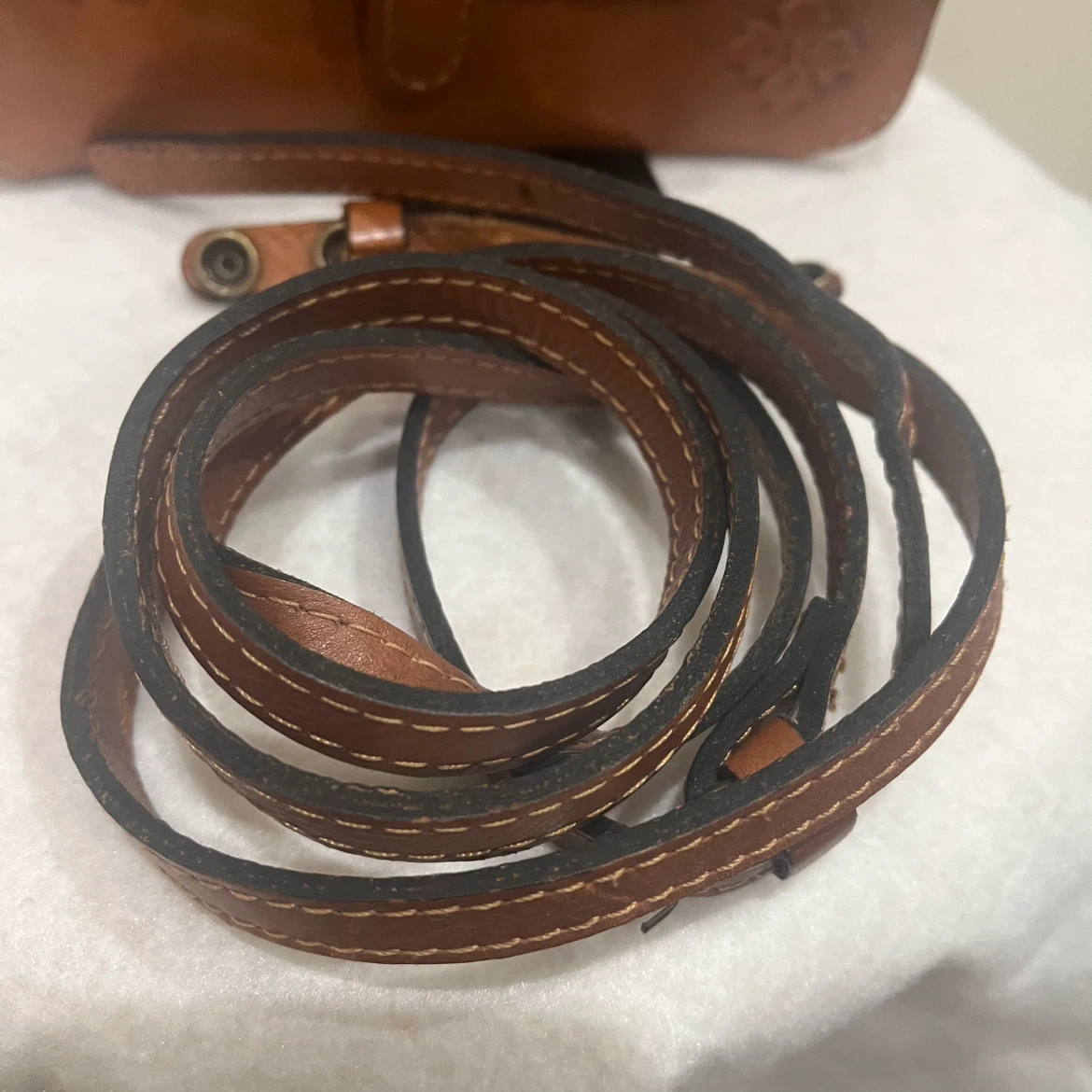 Patricia Nash Tooled Leather Crossbody Bag - photo 3