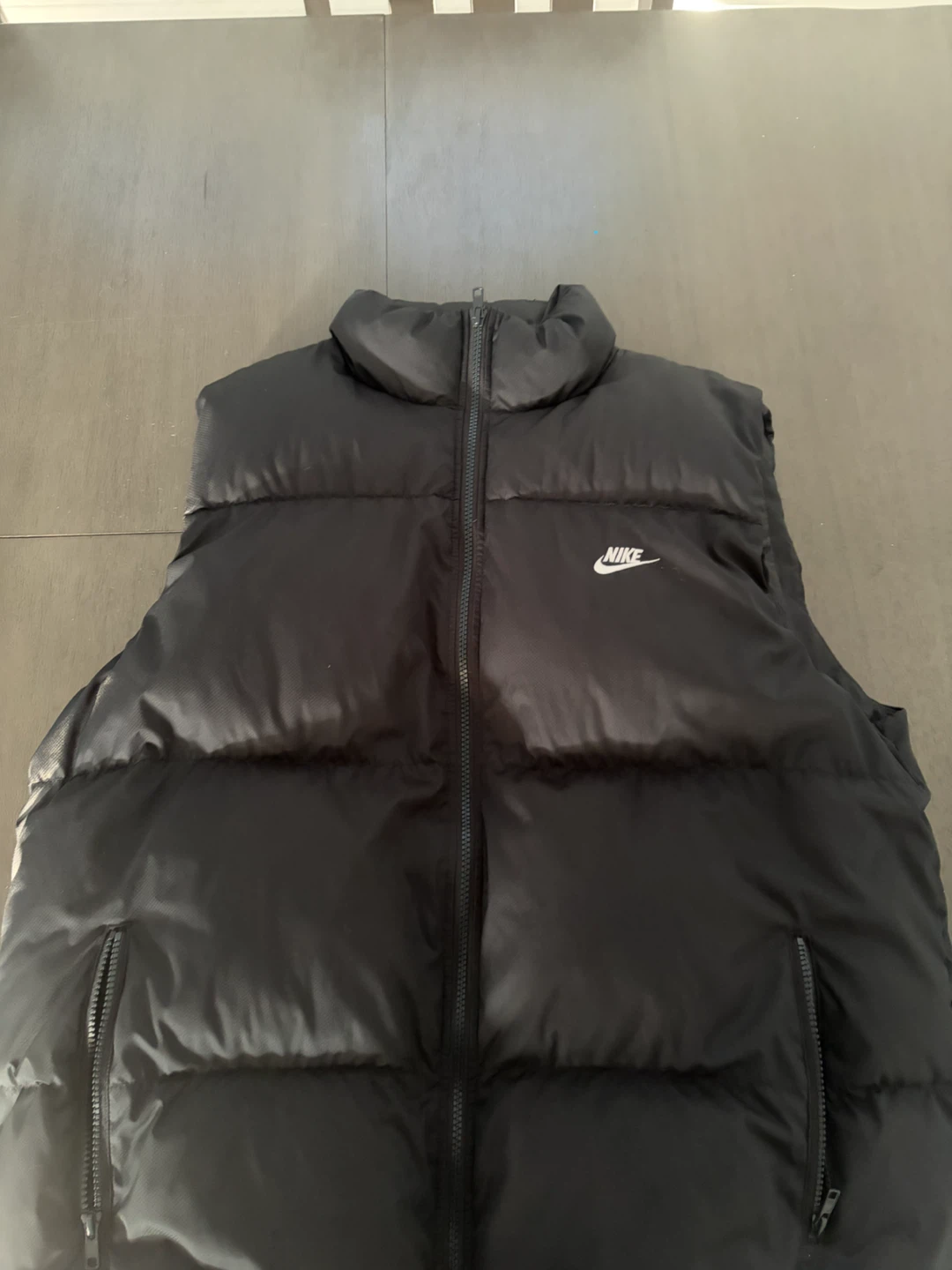 Nike Black Puffer Vest