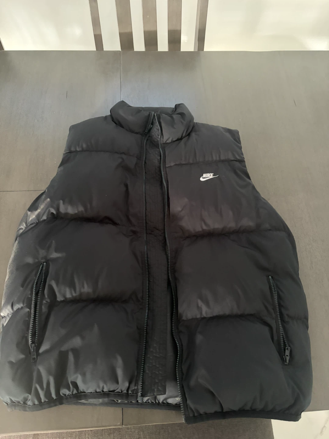 Nike Black Puffer Vest - photo 3