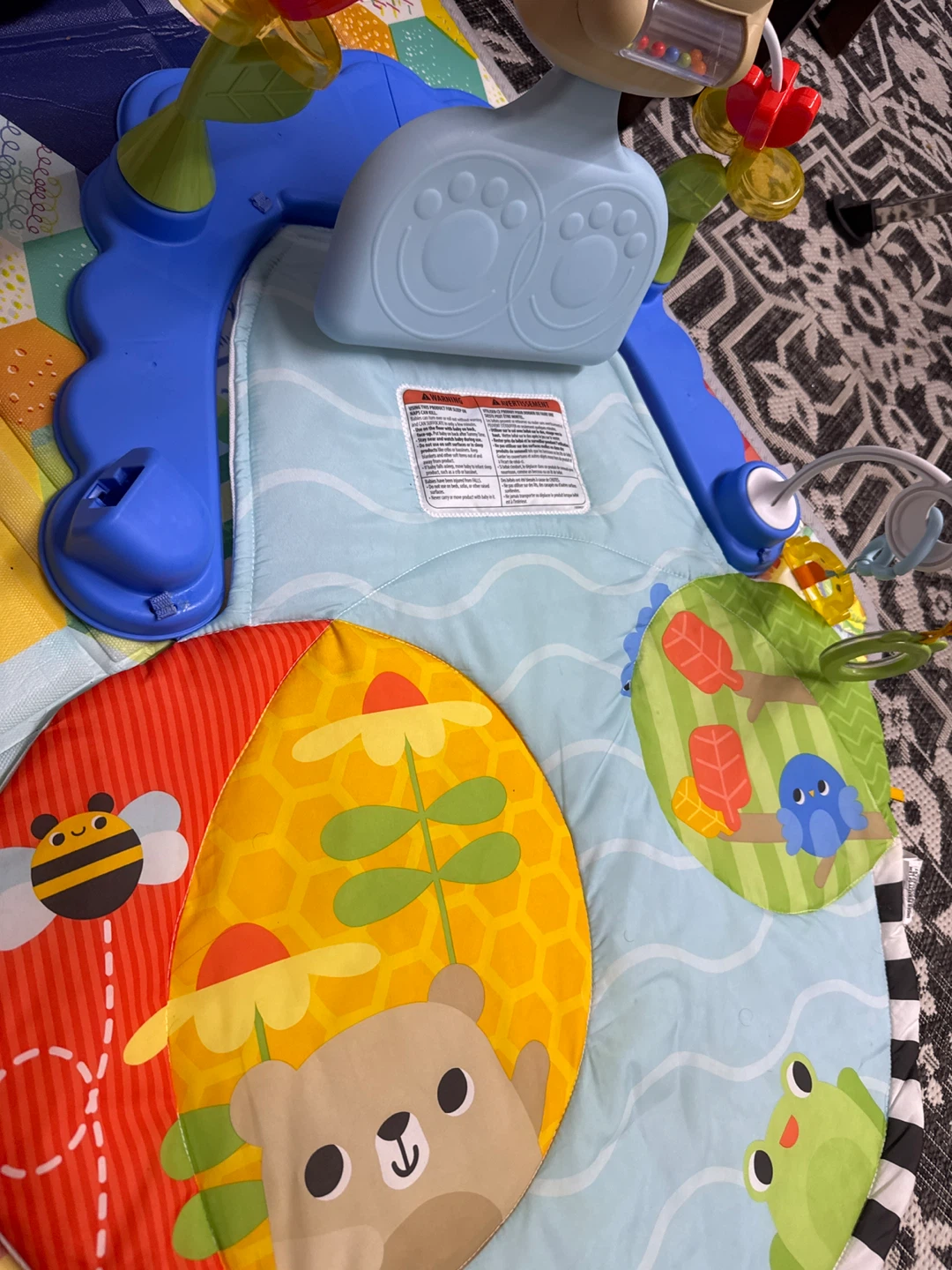 Fisher-Price 3-in-1 Kick & Sway Activity Gym - photo 2