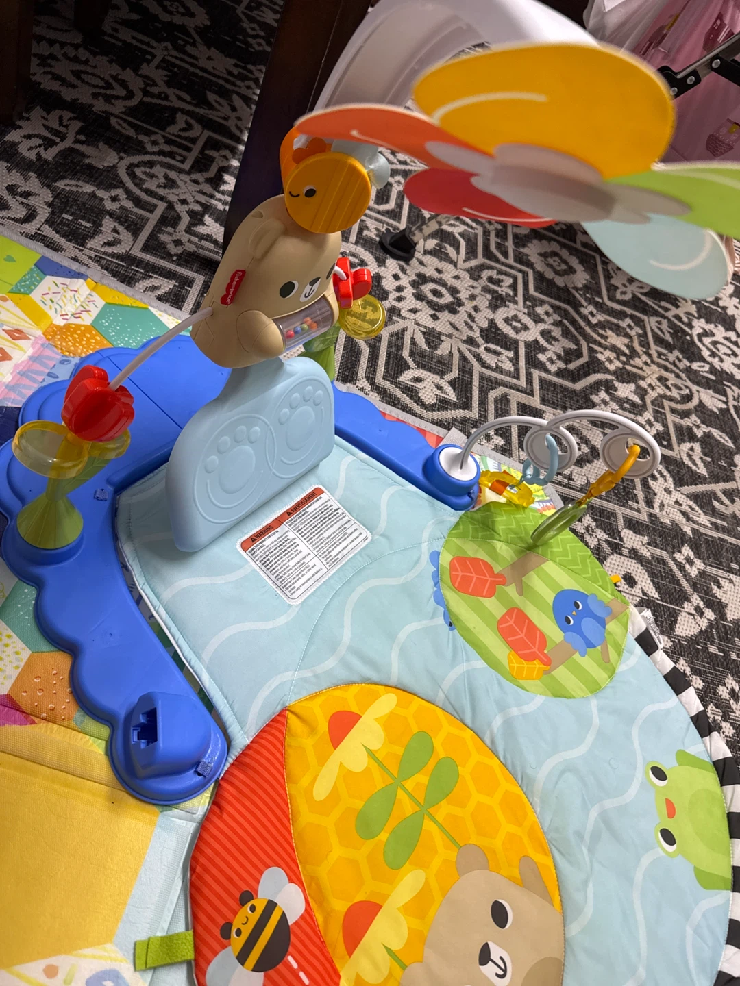 Fisher-Price 3-in-1 Kick & Sway Activity Gym - photo 3