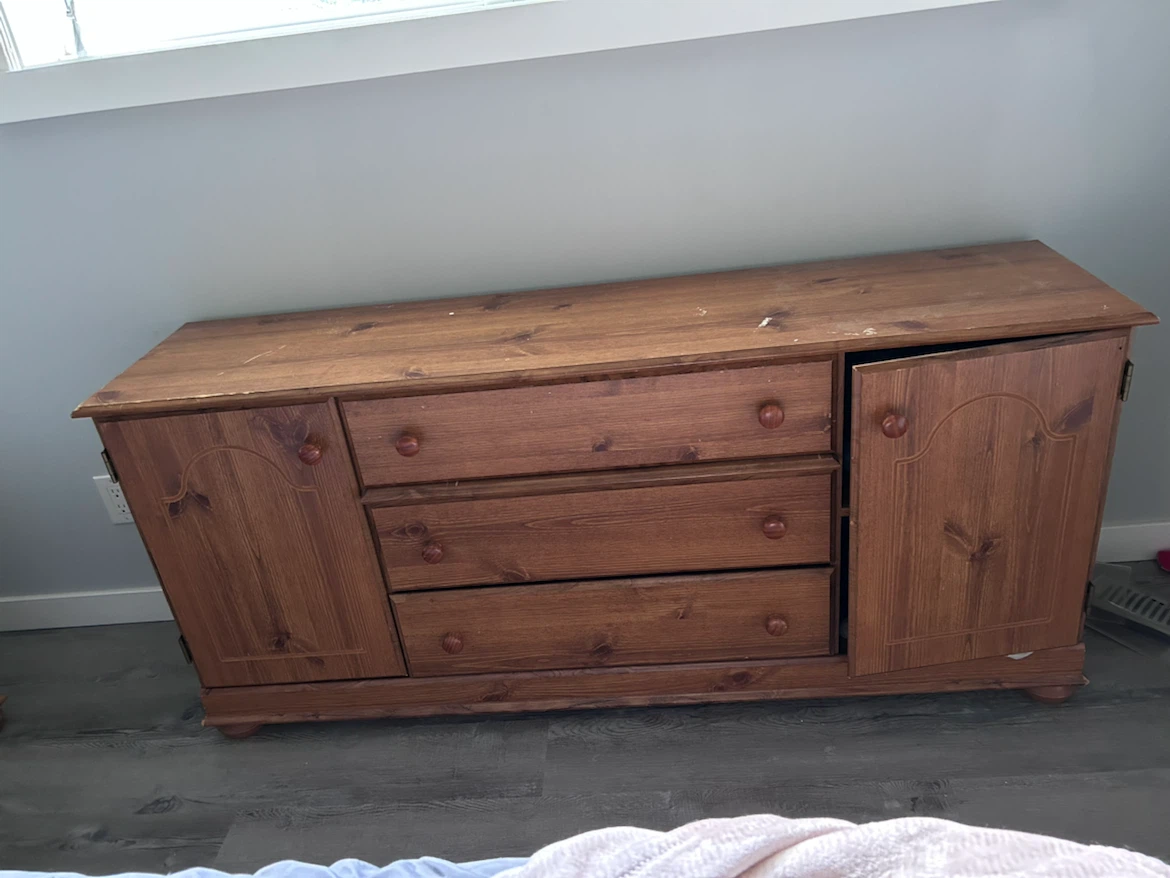 Solid wood bedroom furniture set - photo 2