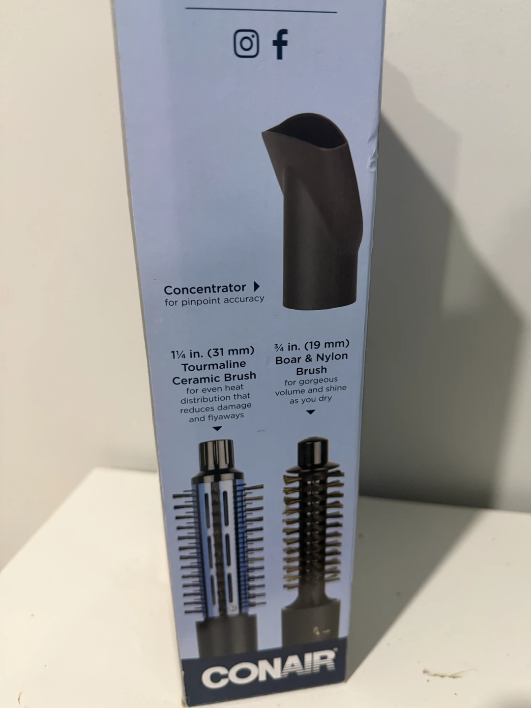 Conair Multi-Attachment Hot Air Brush - photo 3