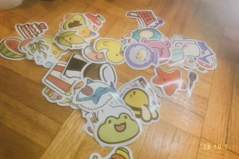 Assorted Kawaii Vinyl Stickers
