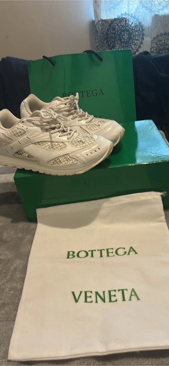 Bottega Veneta Orbit Sneakers White