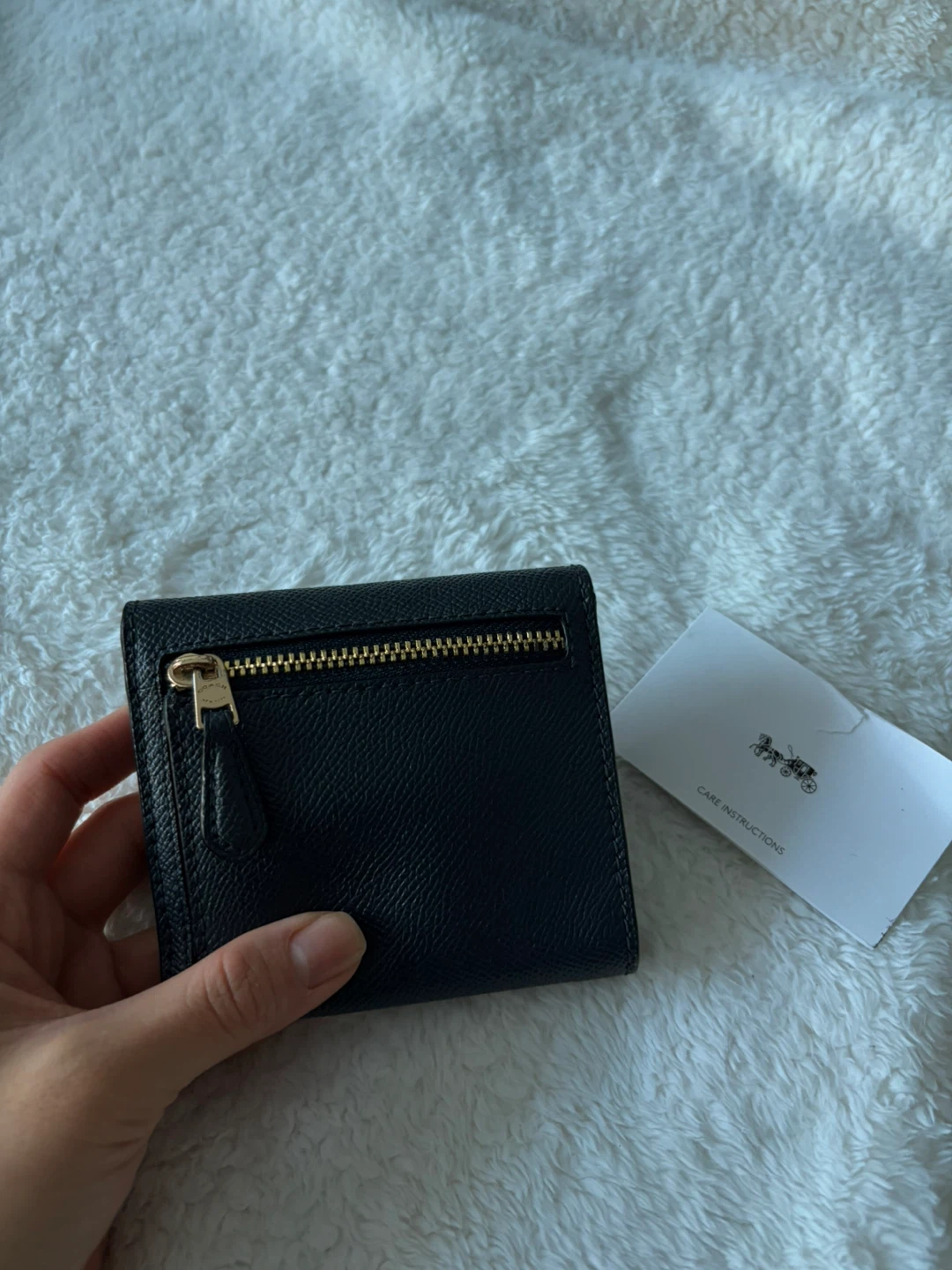 Coach Navy Wallet - photo 3