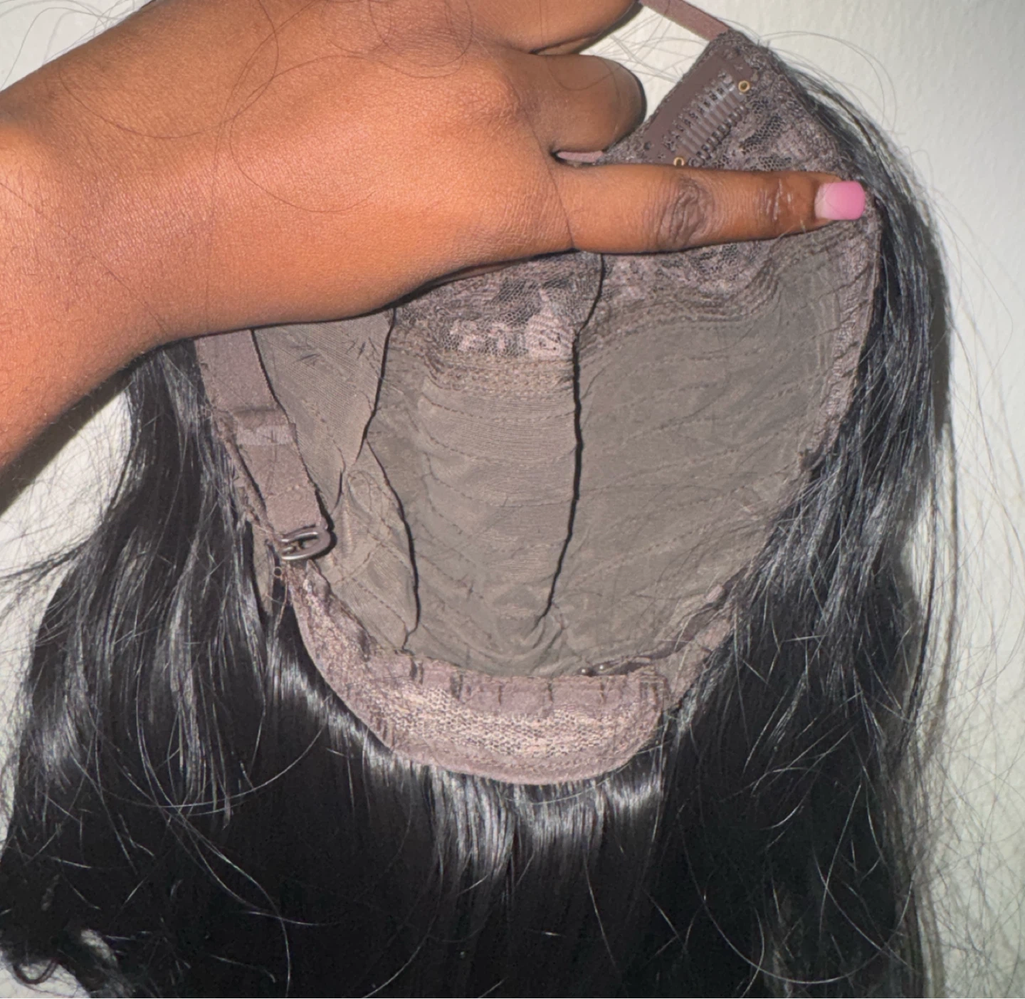 Synthetic V Part Half Wig - photo 4