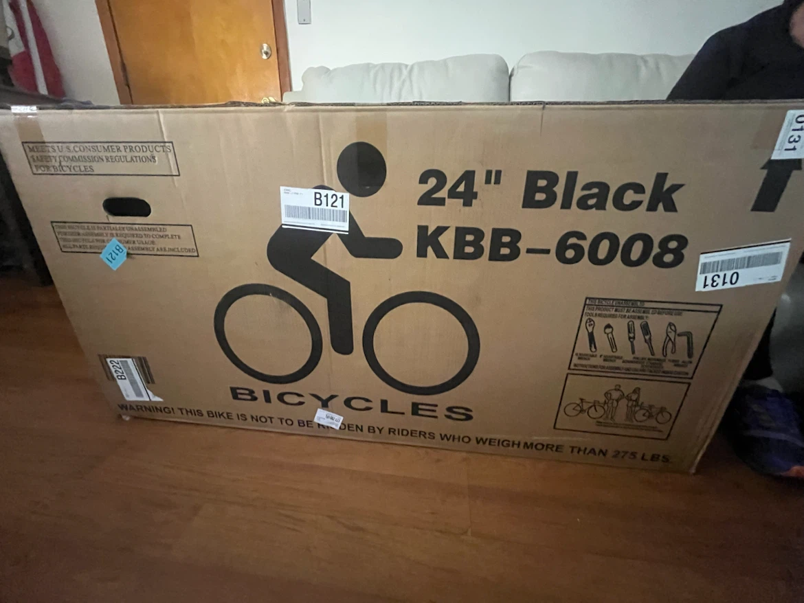 Weize 24-inch Black Mountain Bike KBB-6008 - photo 3