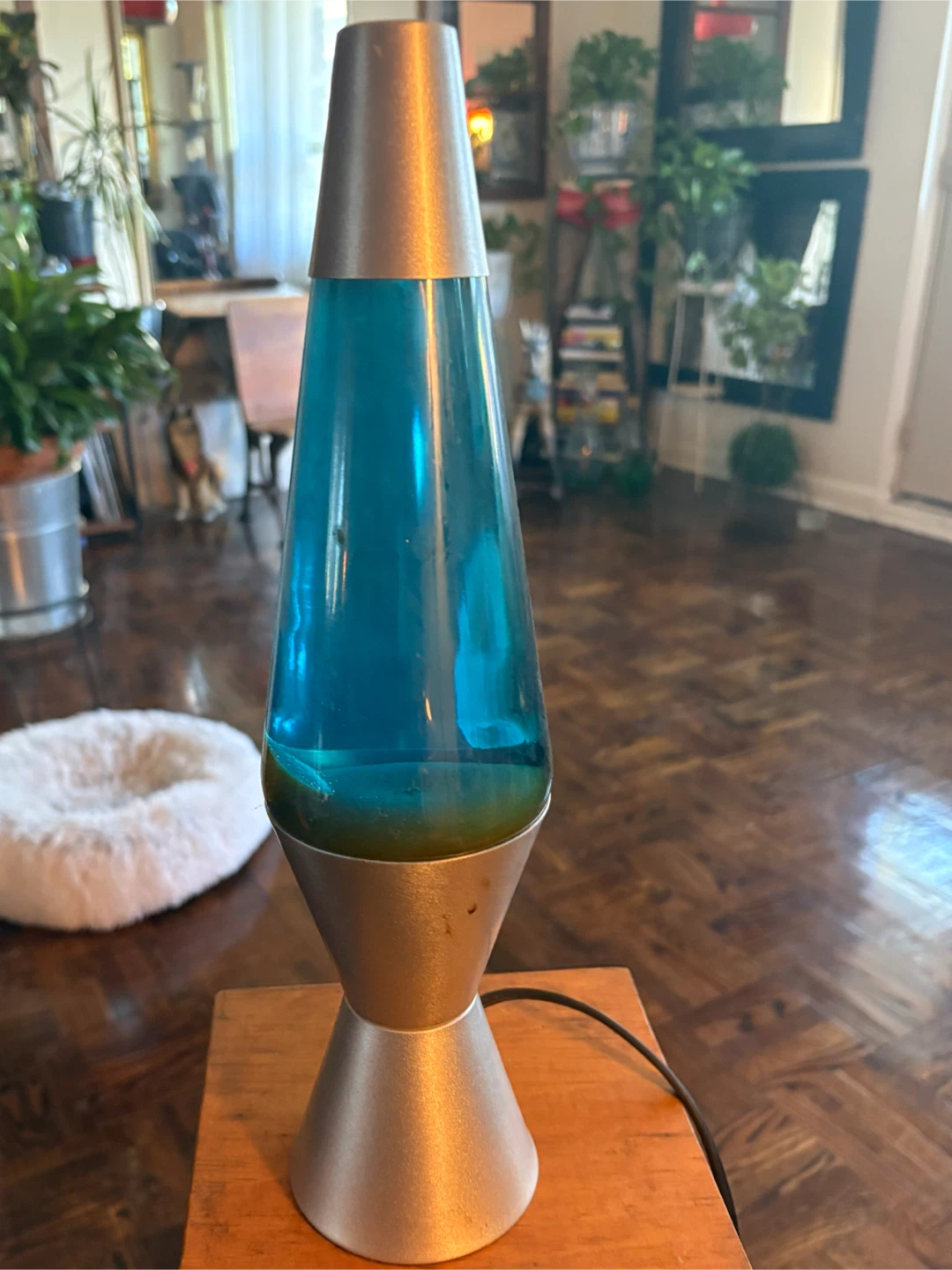 Blue and silver lava lamp - photo 3