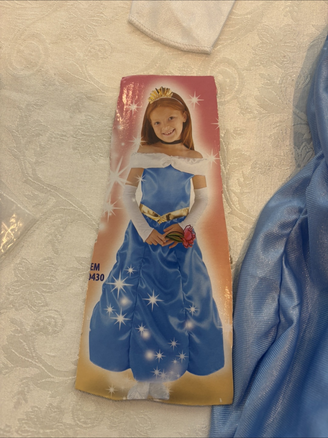 Girls Princess Cinderella Costume