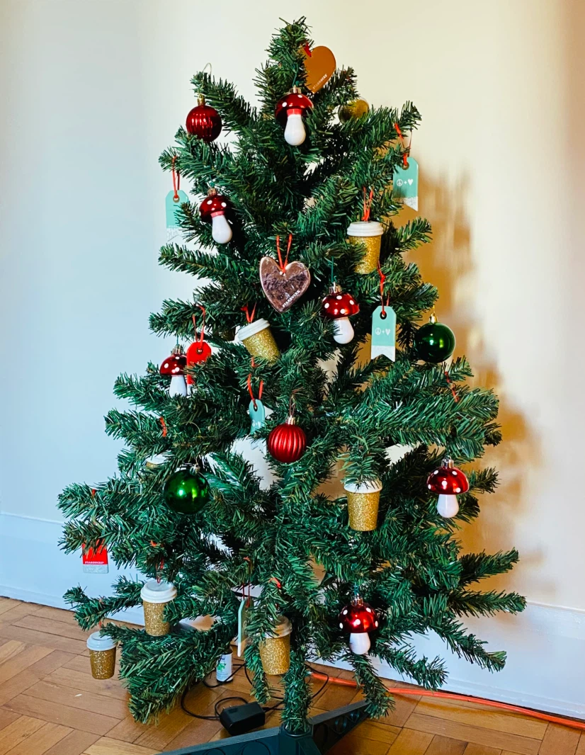 Oncor 4 Foot Christmas Pine Hook Tree