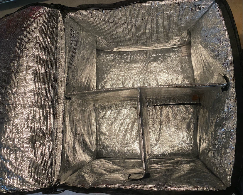 Large SkipTheDishes Insulated Delivery Bag - photo 3