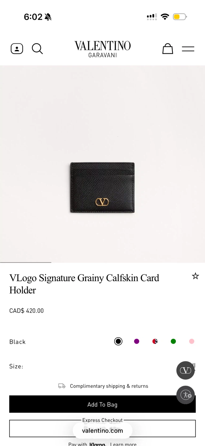 Valentino Garavani VLogo Signature Card Holder - photo 4