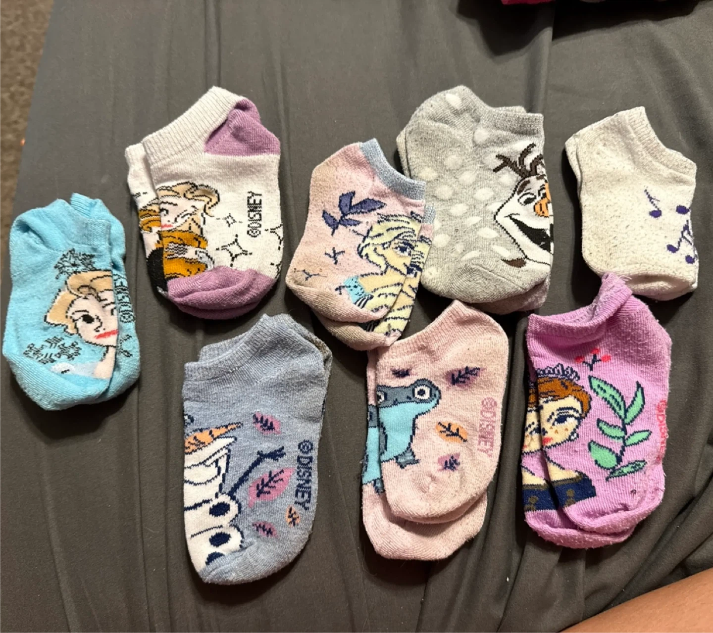 Disney Frozen Kids Ankle Socks