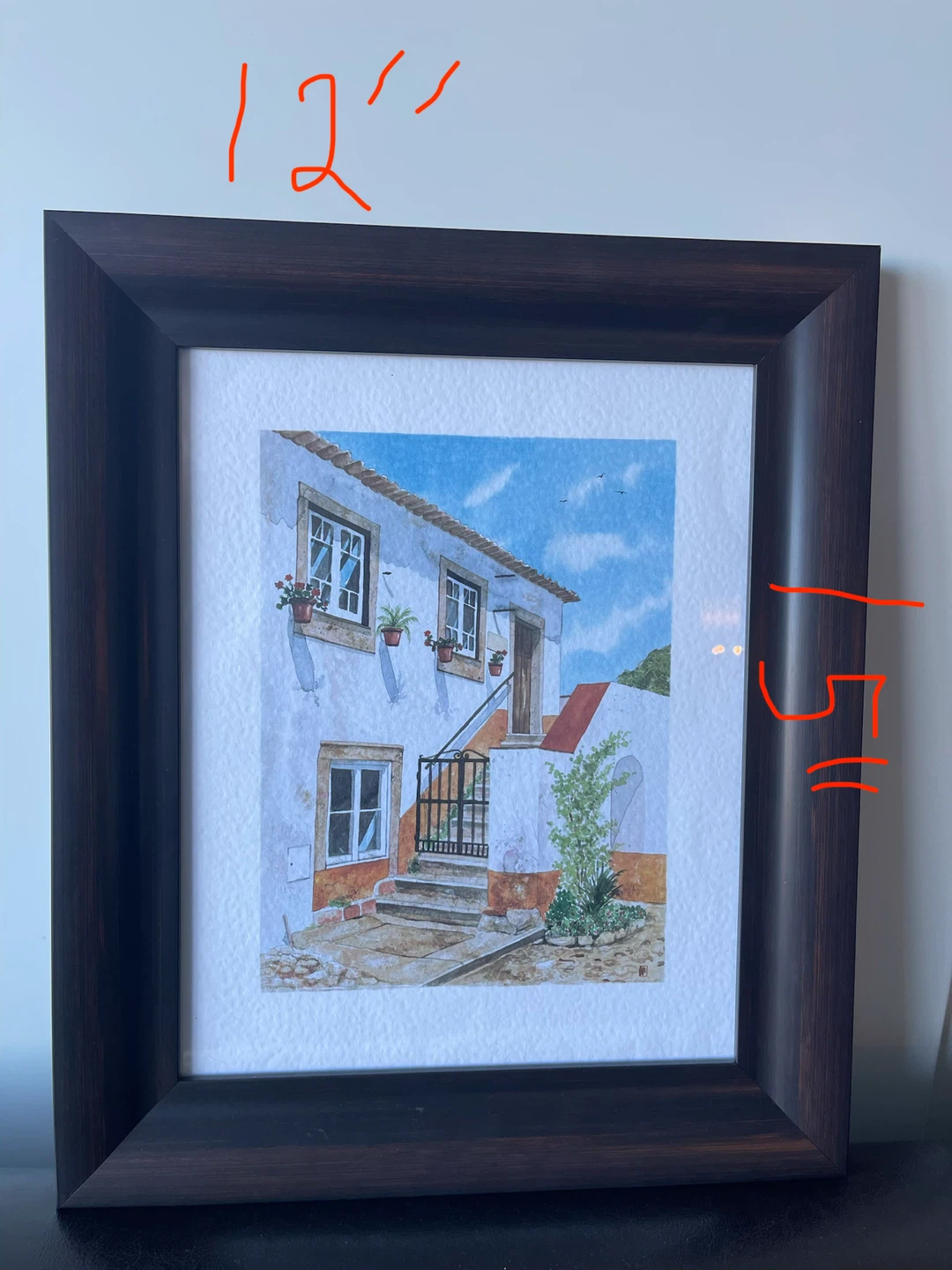 Set of 5 Framed Decorative Art Prints