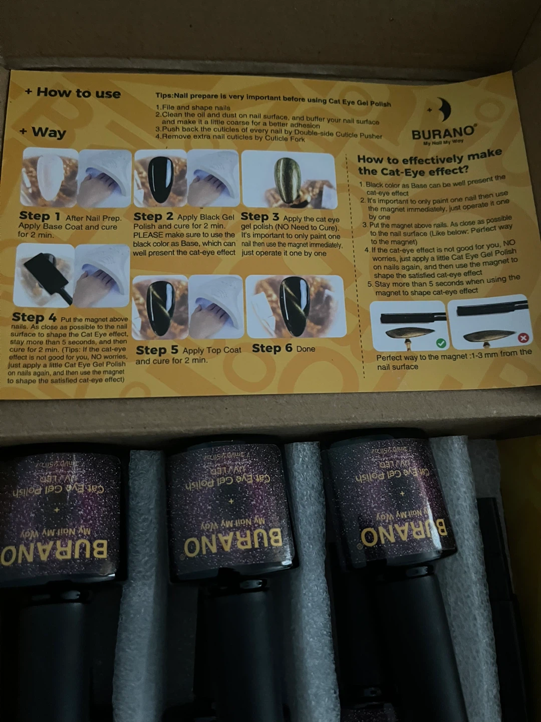 Burano Cat Eye Gel Polish Set - photo 3