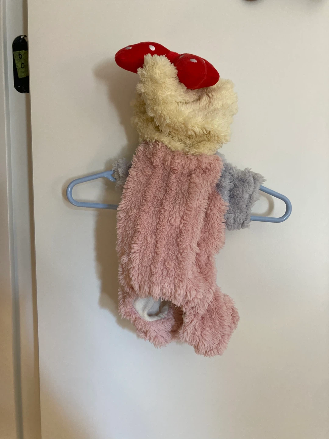 XS Fleece Pet Winter Jumpsuit with Bow - photo 3