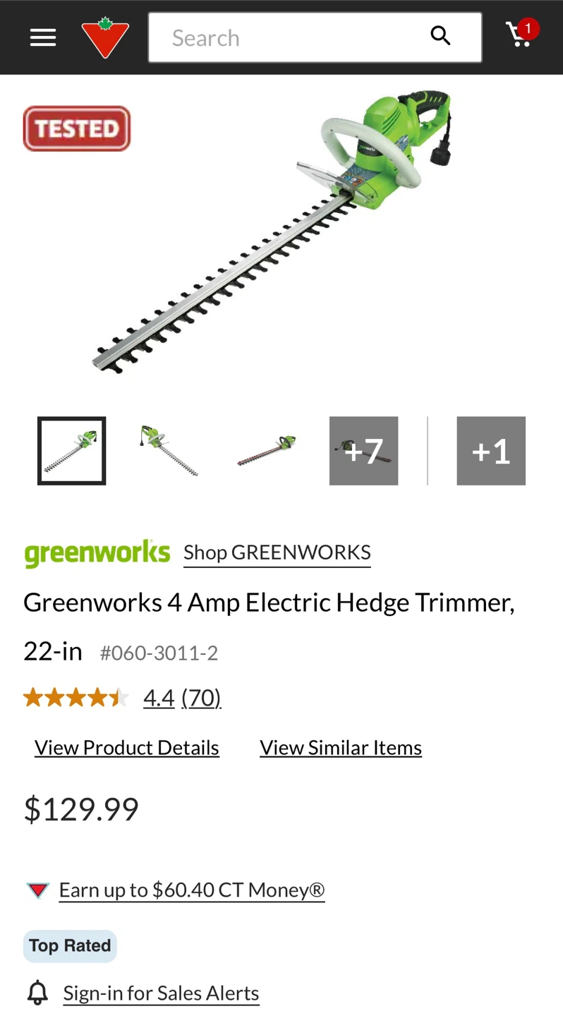 22 inch Corded Electric Hedge Trimmer with Rotating Head - photo 4