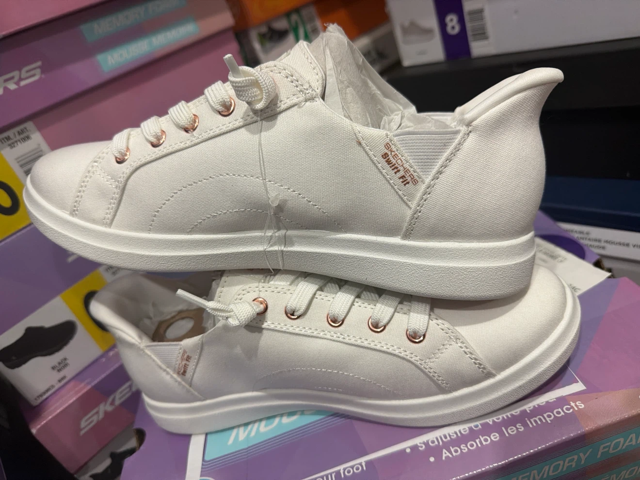 Skechers Swift Fit Women's Shoes - White - photo 2