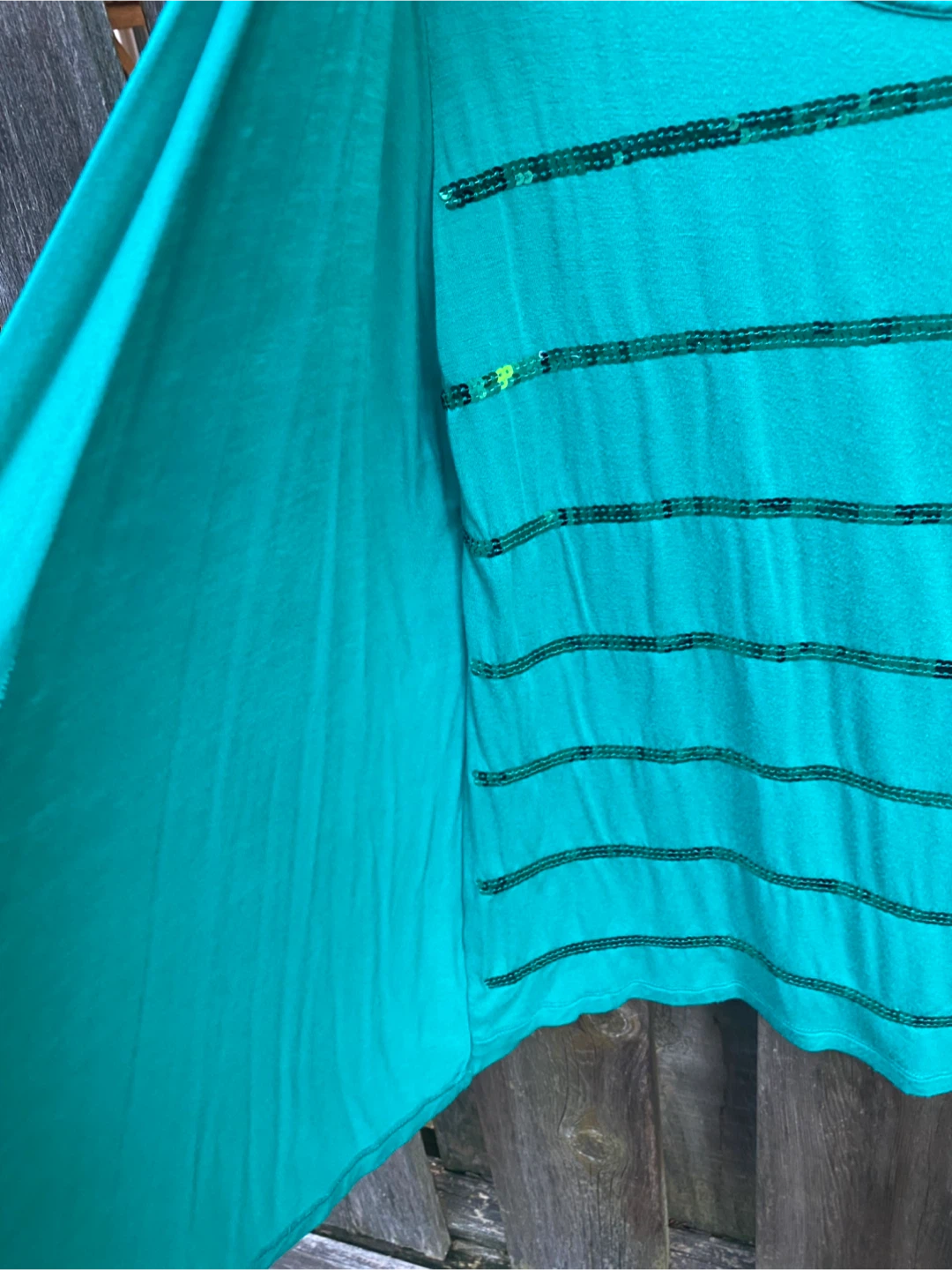Lifestyle Attitude by Larry Levine Teal Top - photo 5