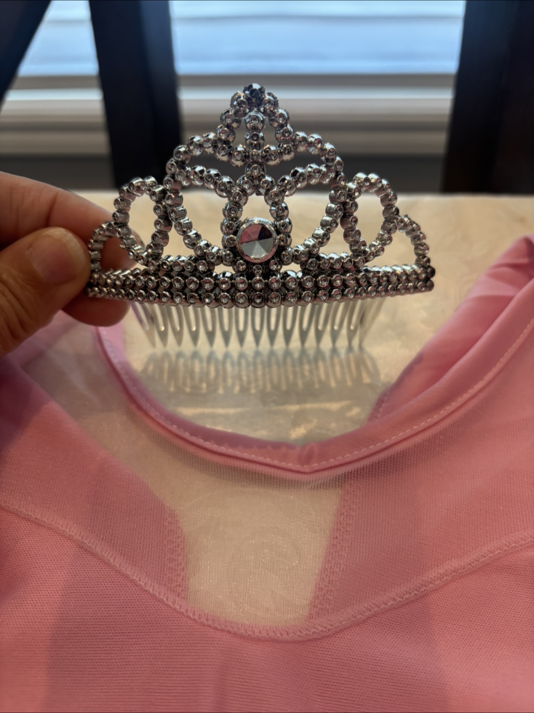 Pink Princess Costume with Tiara - photo 2