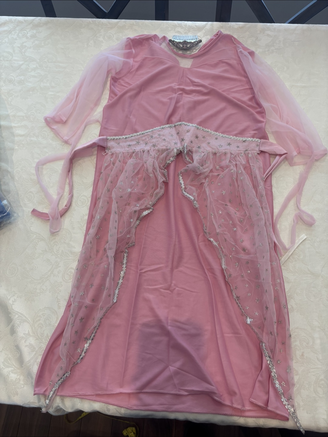 Pink Princess Costume with Tiara