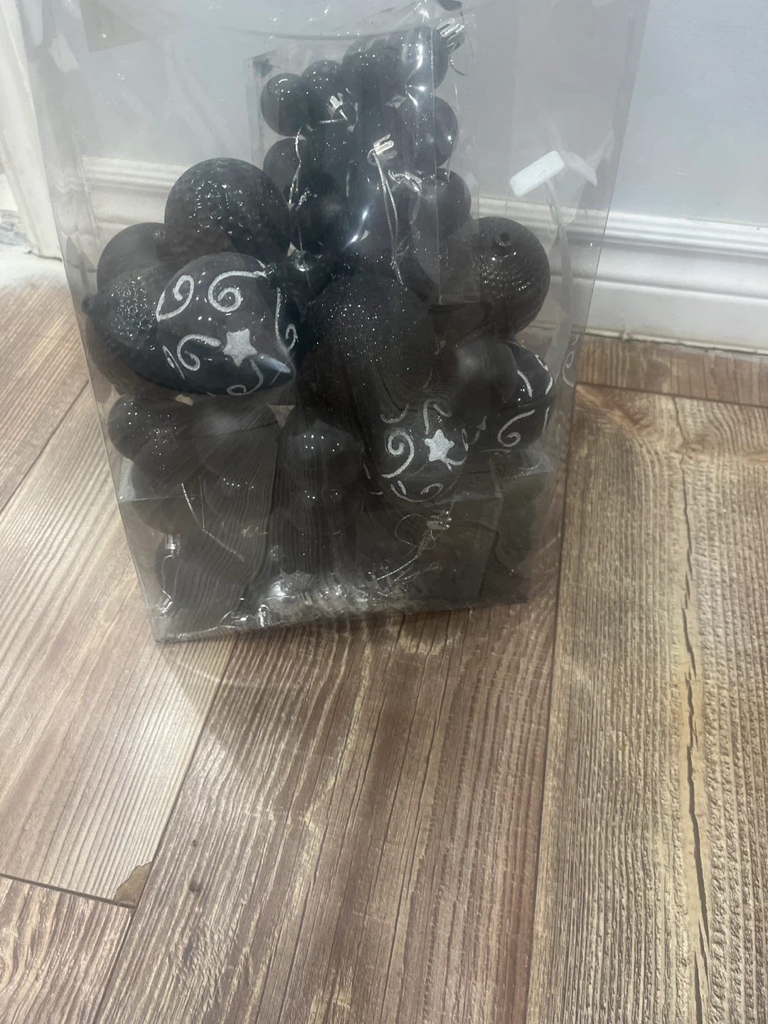 Black Christmas Ornament Set - photo 2