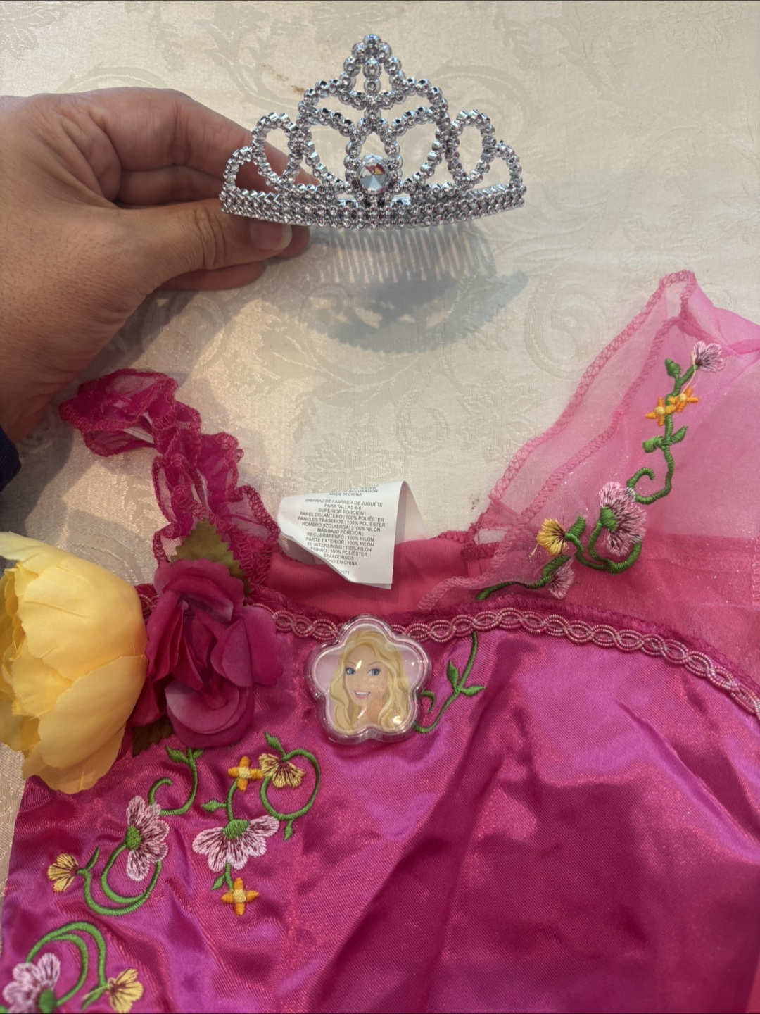 Barbie Princess Costume, Size 4-6 - photo 2