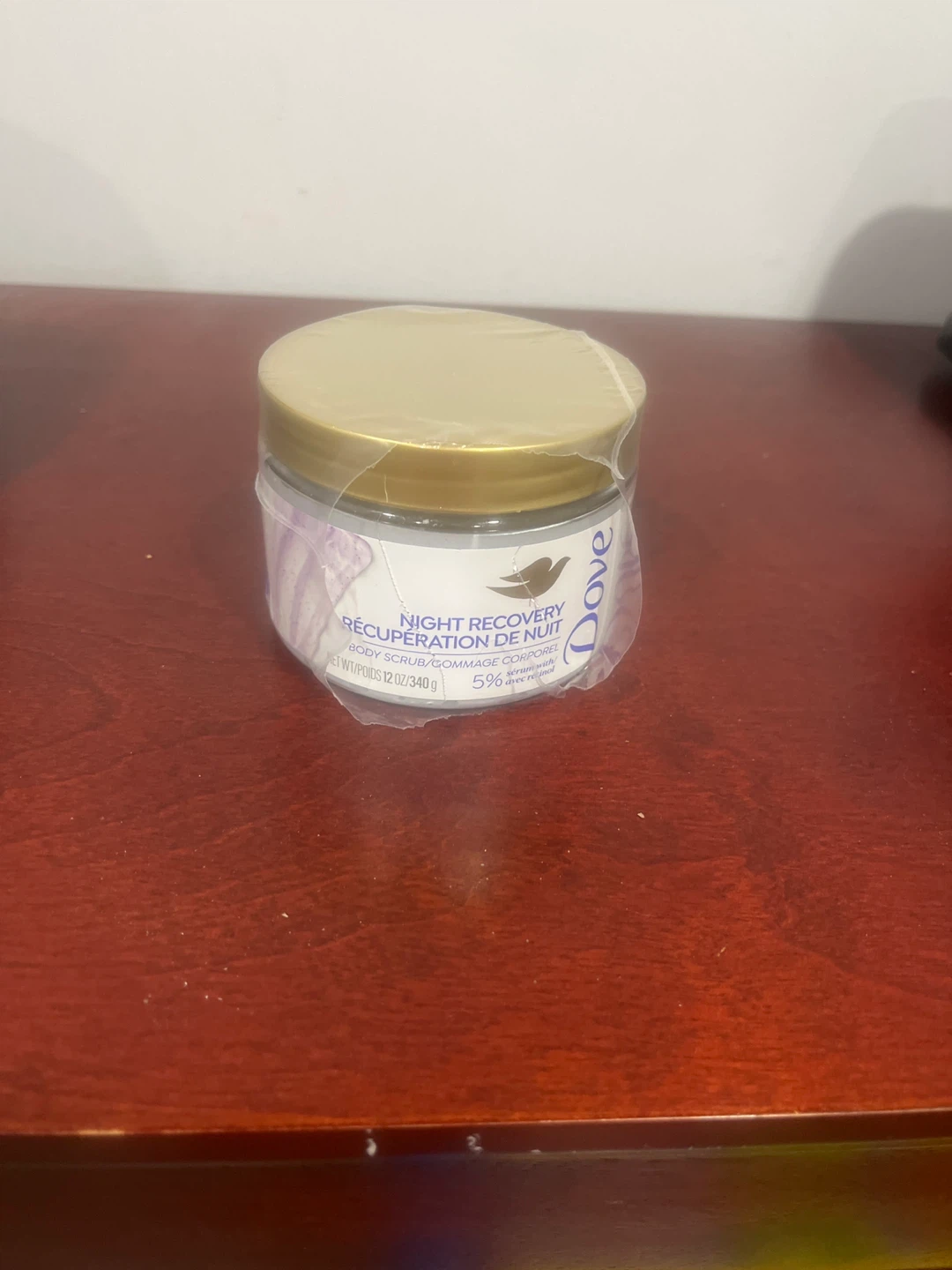 Dove Night Recovery Body Scrub 340g