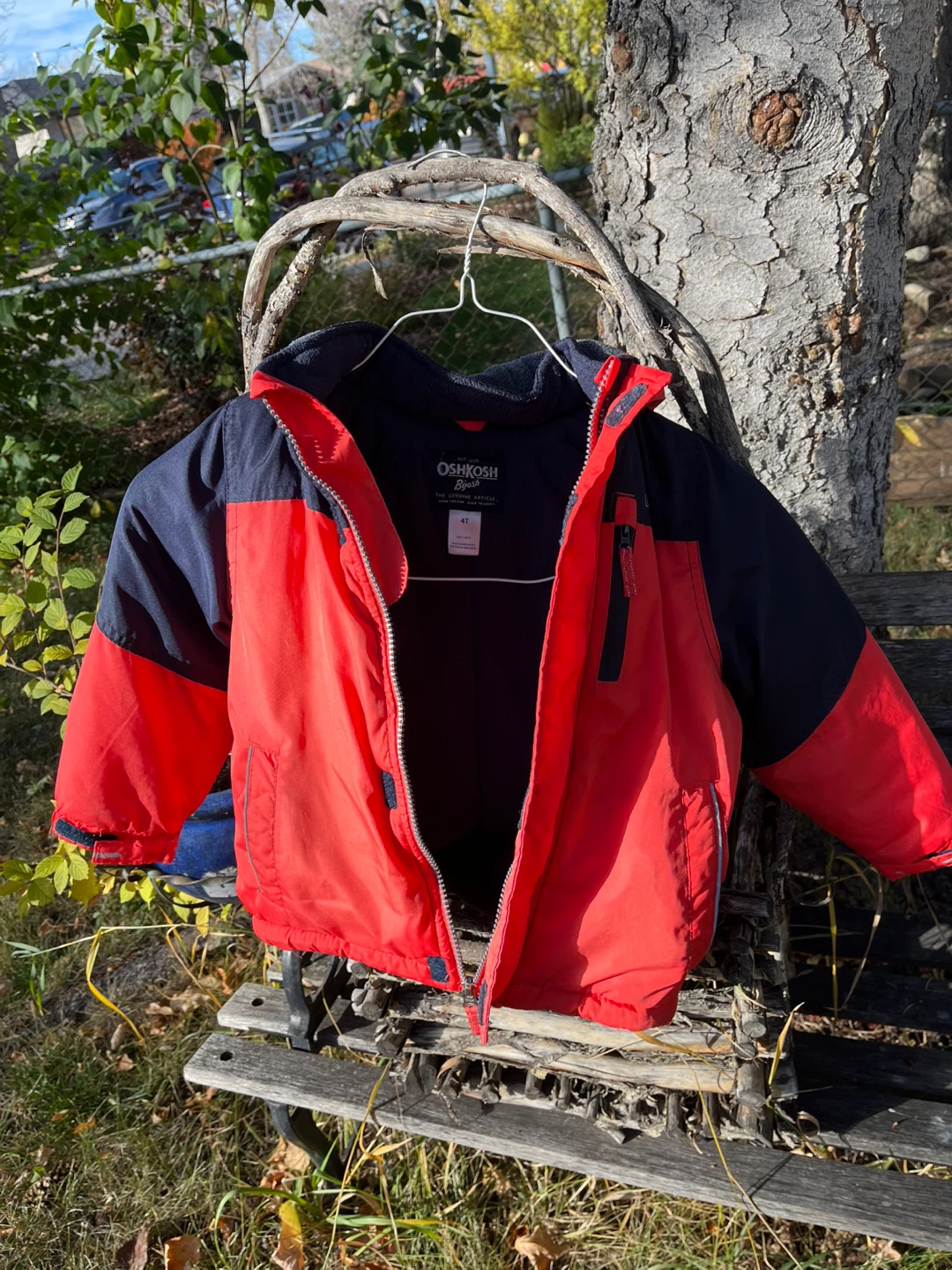OshKosh B'gosh Winter Jacket- 4T- (Broken Zipper)