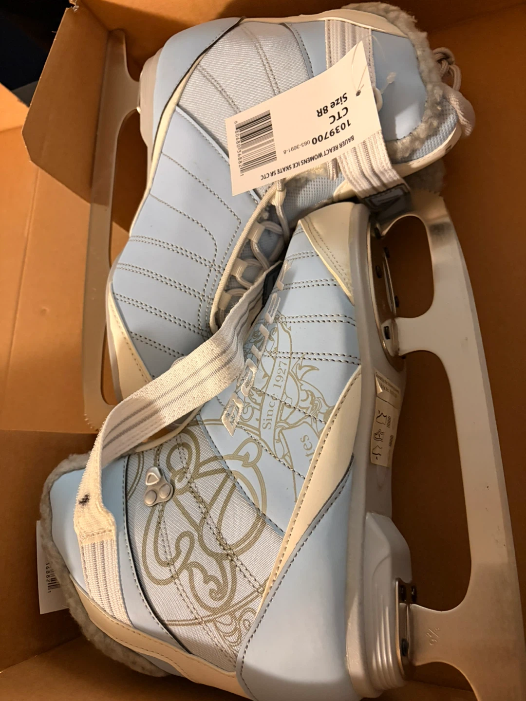 Bauer React Women's Ice Skates Size 8