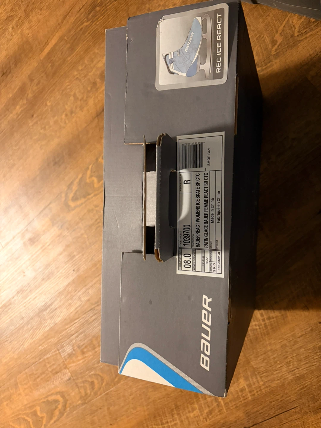 Bauer React Women's Ice Skates Size 8 - photo 2