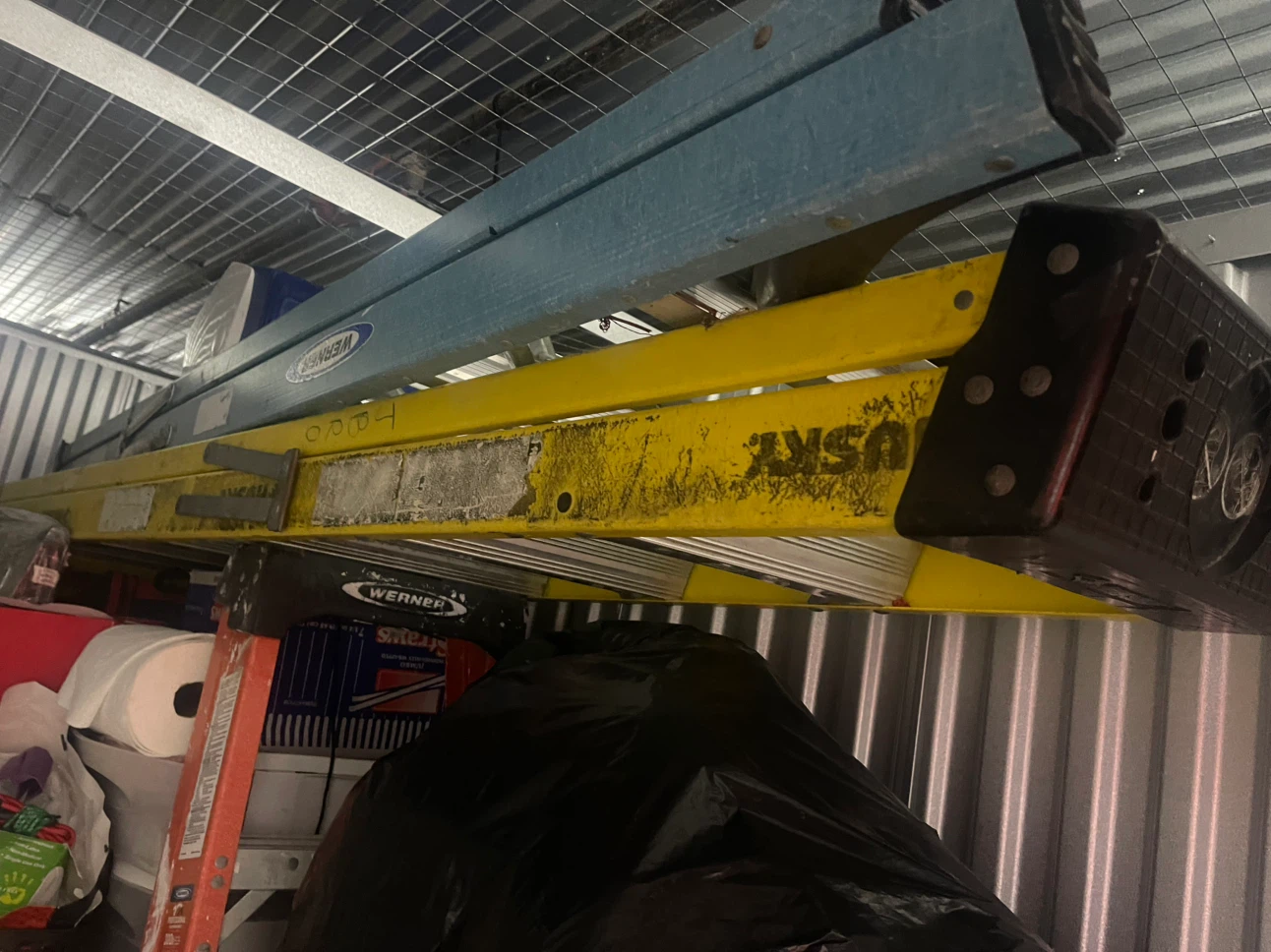 Werner  and Husky step ladders 3 pc