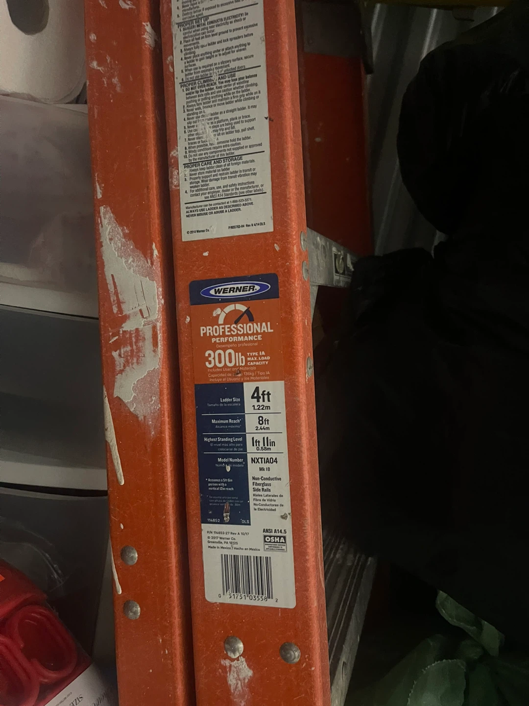 Werner  and Husky step ladders 3 pc - photo 3