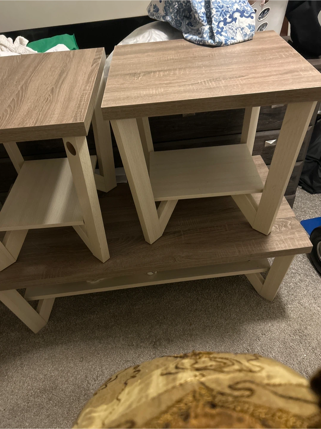 Coffee table and 2end tables