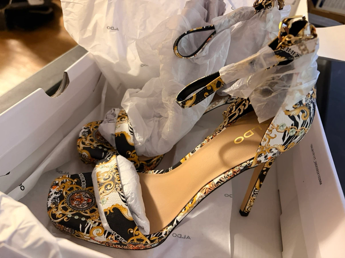 ALDO SCARLET TCHAIN Heels Size 8.5 - photo 4